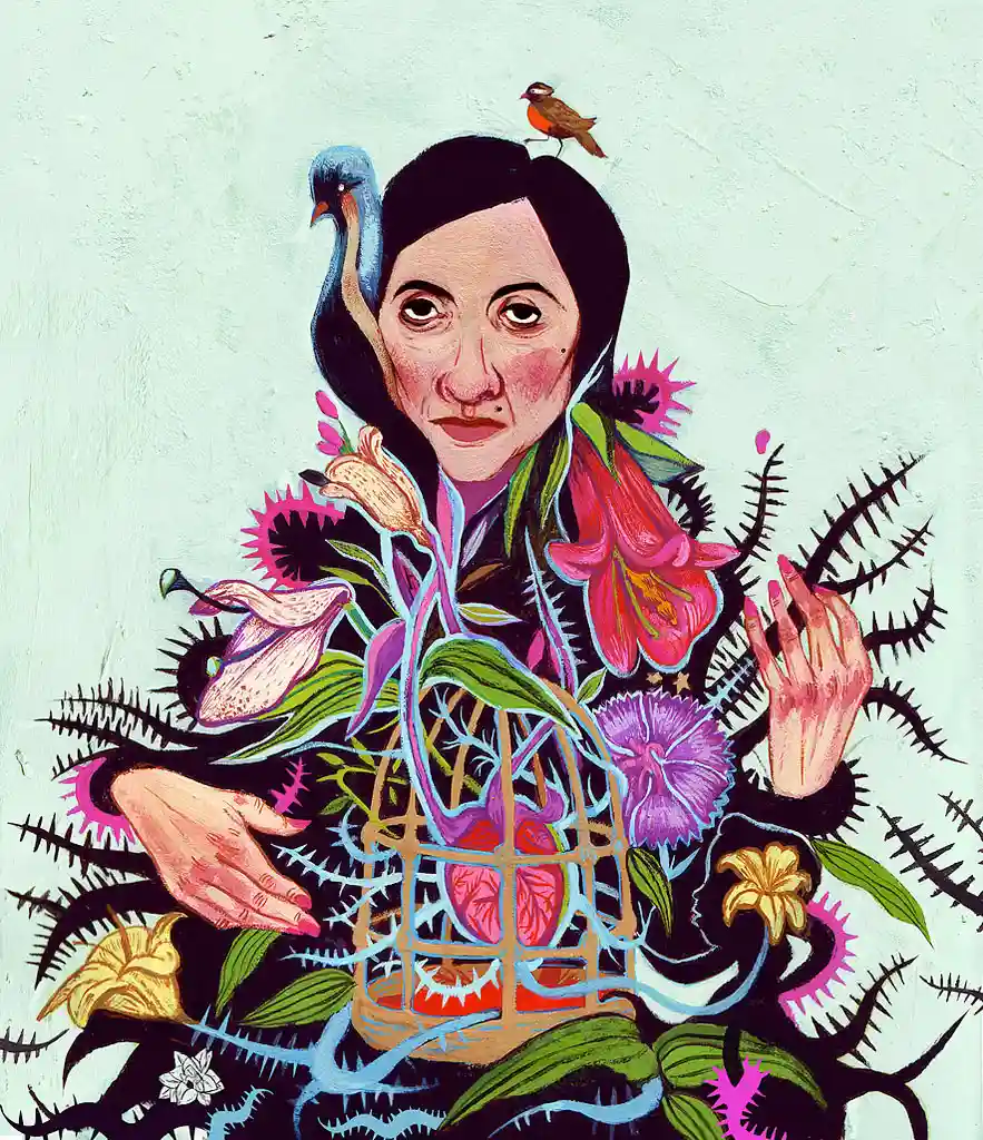 Violeta Parra por Rodrigo Díaz