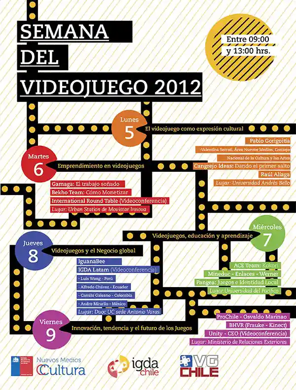 Semana del Videojuego 2012 patrocinado por Campus Creativo