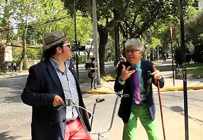 Federico Sánchez en bicitour con baik.cl