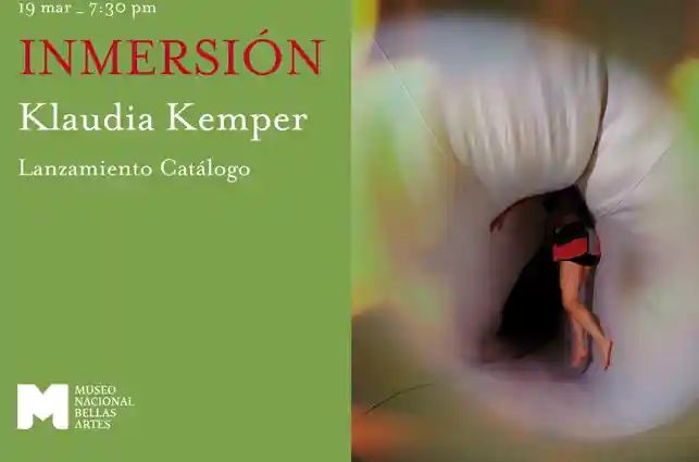 Lanzamiento de libro «Inmersión» de Klaudia Kemper