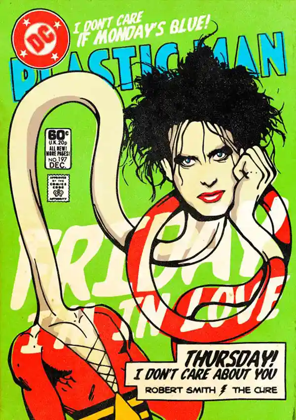 Los súper héroes del Post-Punk y New Wave por Butcher Billy
