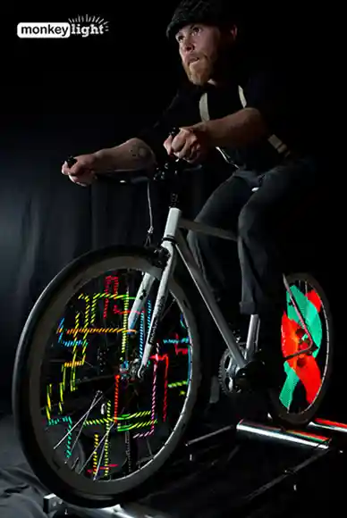 Para ciclistas nocturnos: Monkey Light Pro