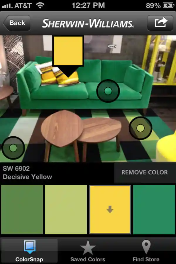 ¿Qué color es? ColorSnap es la aplicación