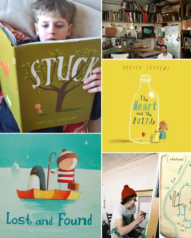 El proceso creativo de Oliver Jeffers