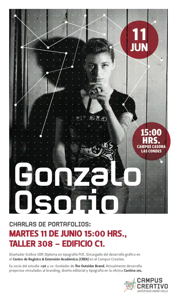 Charla Portafolio: Gonzalo Osorio