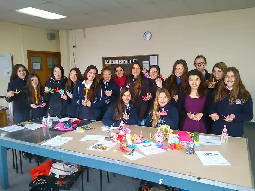 Workshop Origami Colegio Villa Maria