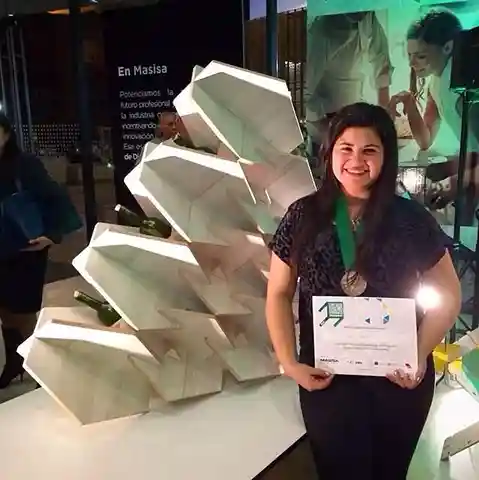 Alumna de Campus Creativo obtiene medalla de plata en concurso de Diseño Masisa 2014