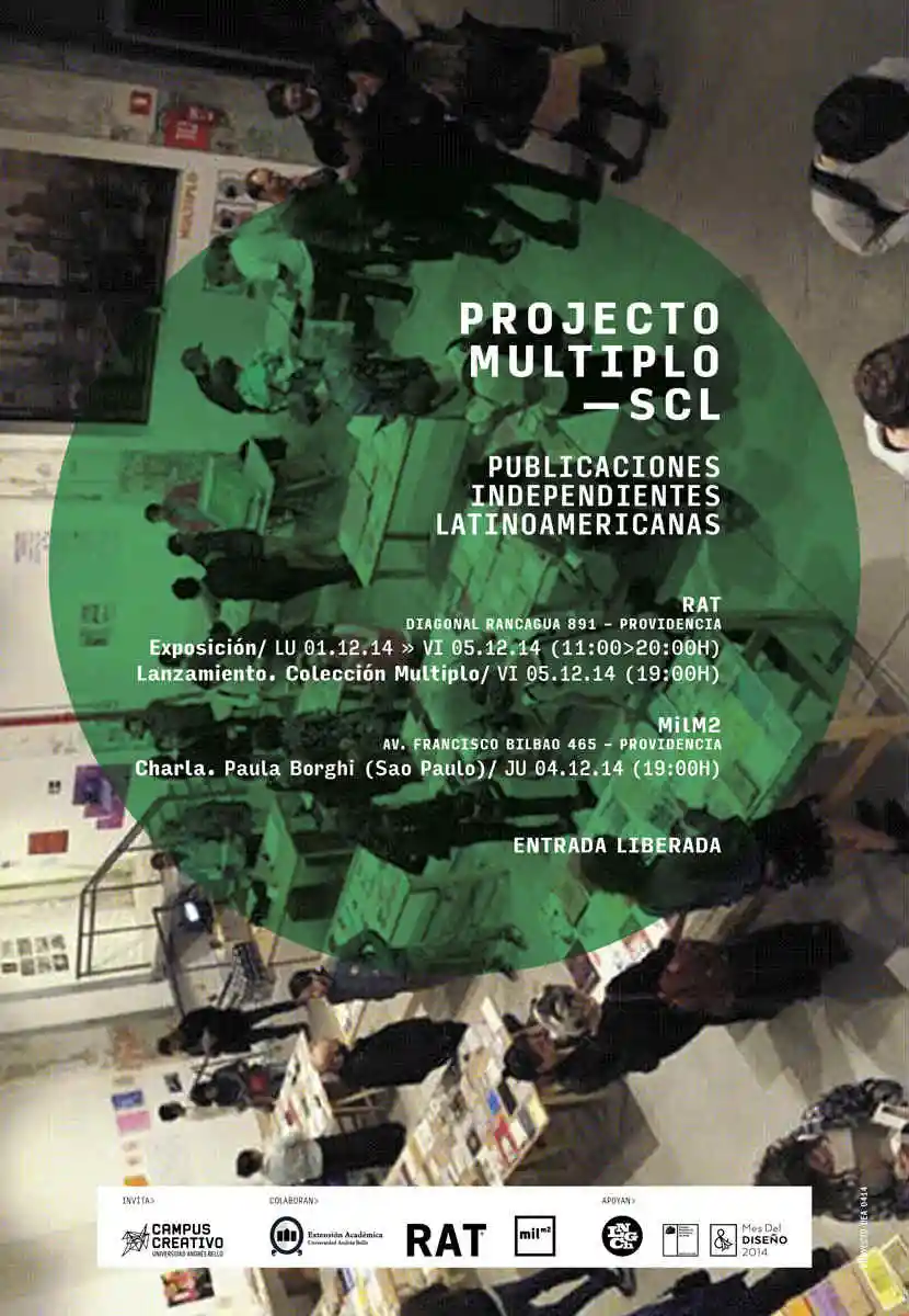 Publicaciones independientes latinoamericanas se reúnen en 2da versión de Multiplo SCL