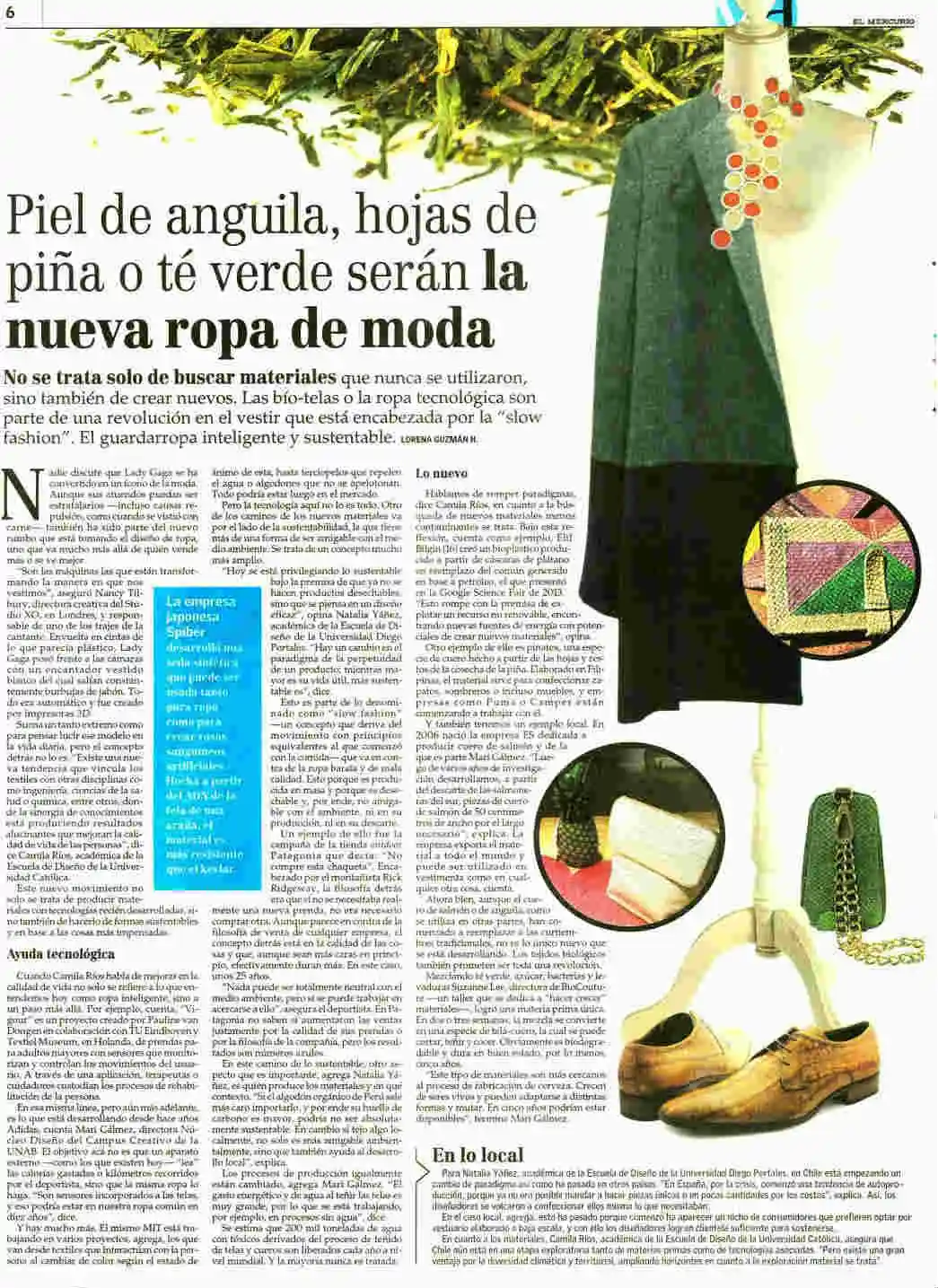 Mari Galmez en El Mercurio