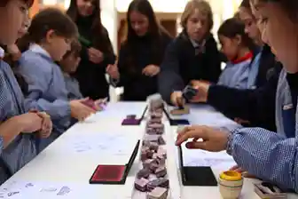 Campus Creativo visita colegio San Benito