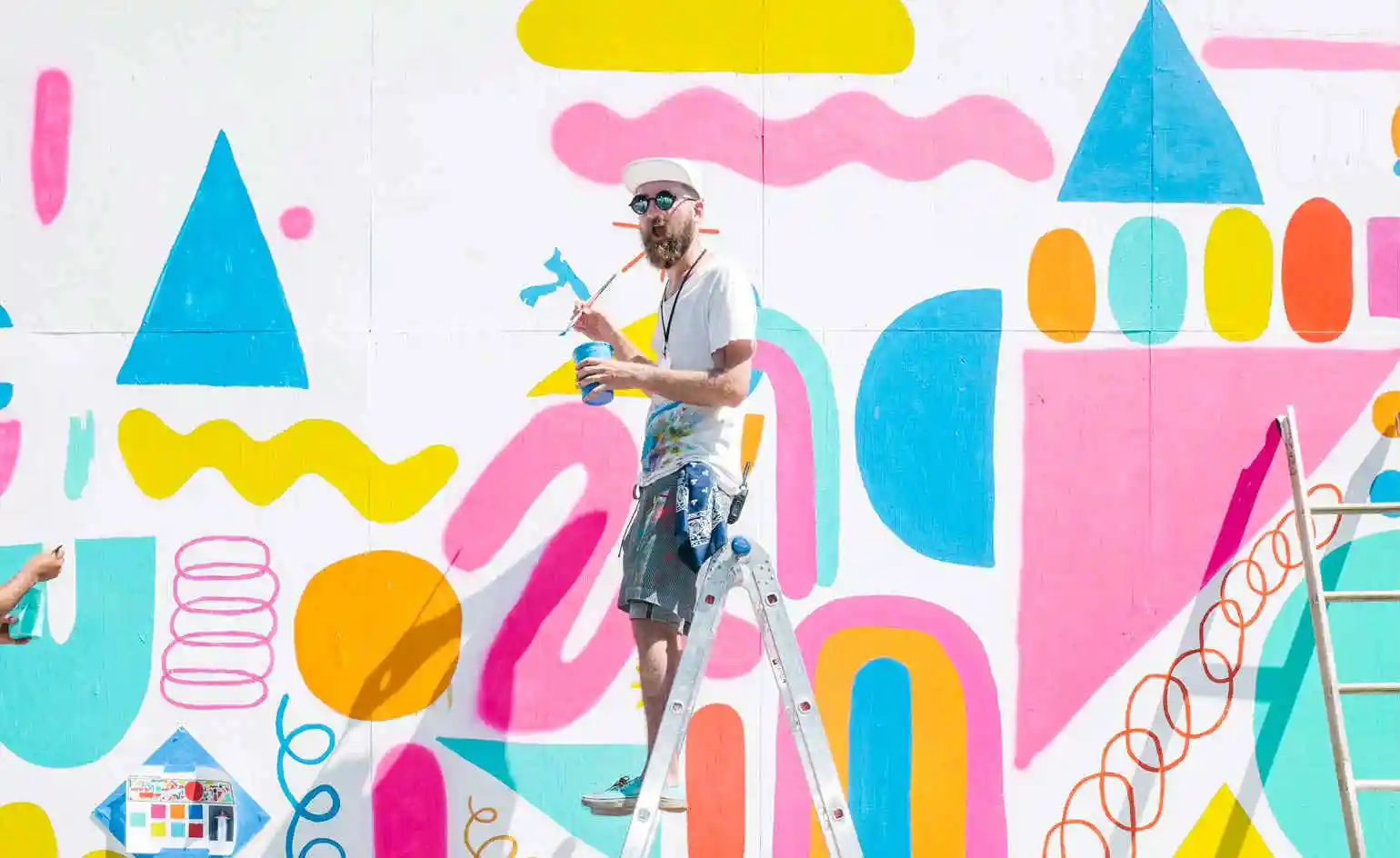 Brooklyn artists think big with Mike Perry-led mural project