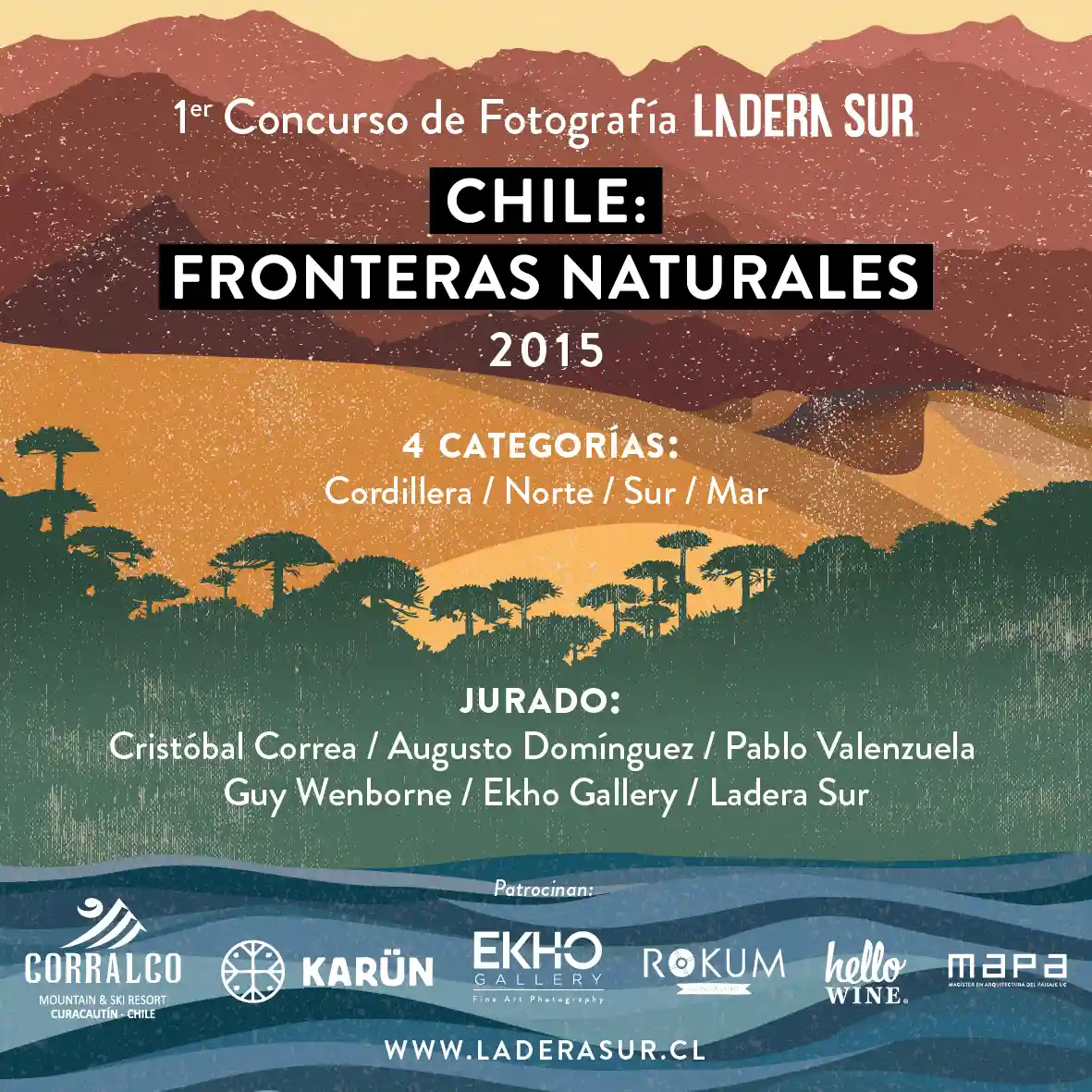 Primer concurso de fotografía “Fronteras Naturales”