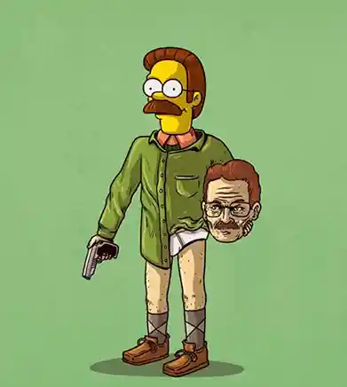 El ilustrador Alex Solis imagina quién se esconde realmente tras los personajes de dibujos
