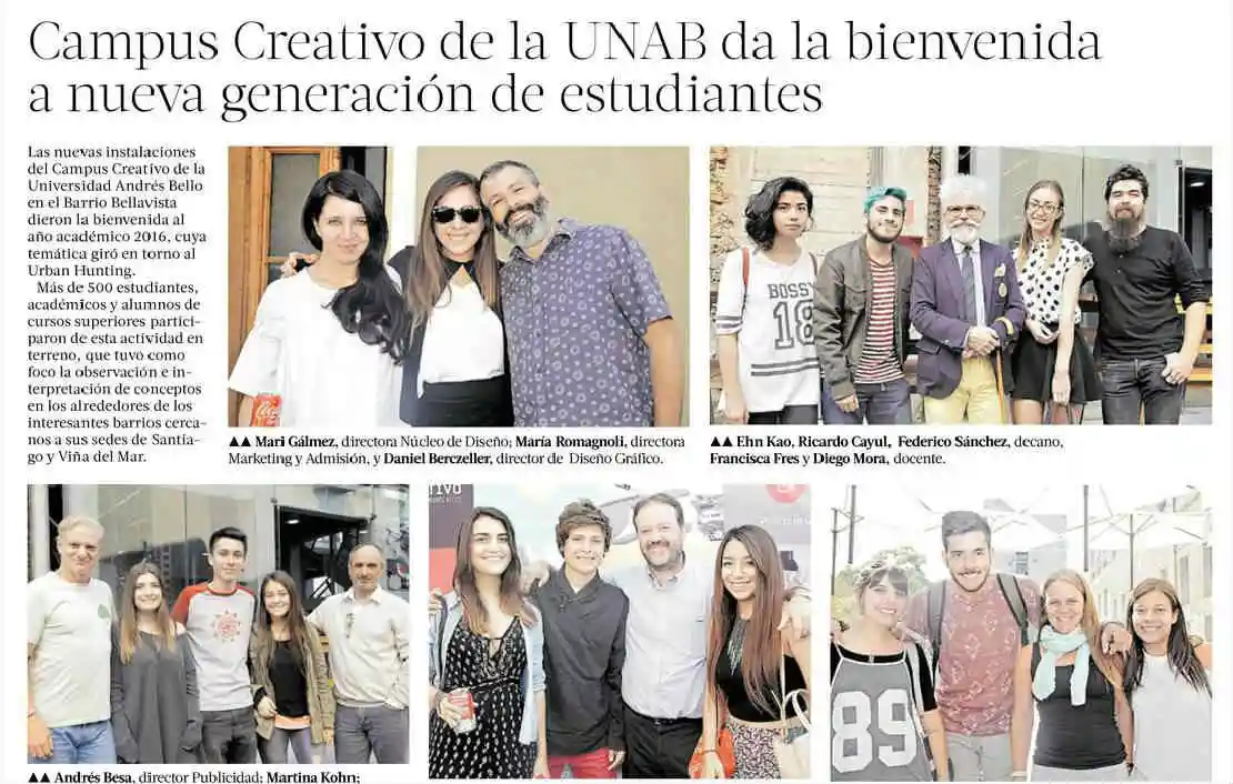 Campus Creativo en La Tercera