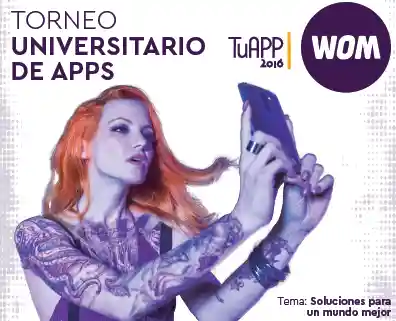 WOM y TuApp lanzan concurso para que universitarios desarrollen sus propias aplicaciones