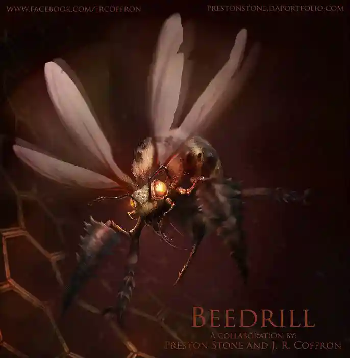 Los Pokémon como nunca antes los habías visto: Beedrill
