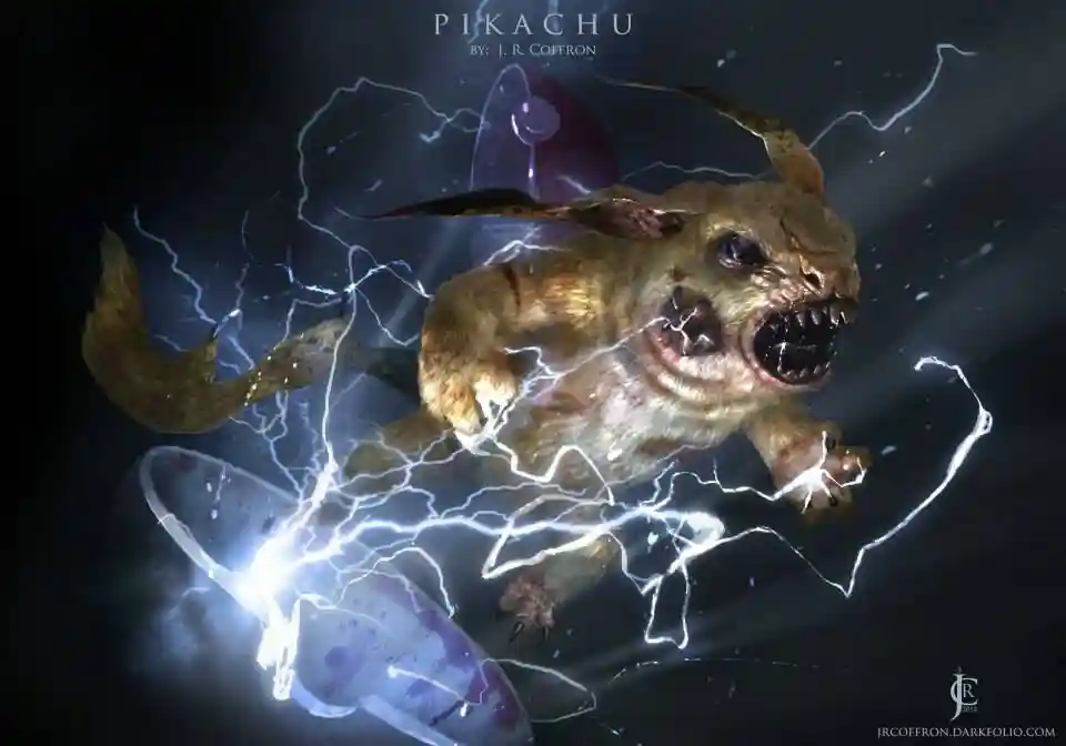 Los Pokémon como nunca antes los habías visto: Pikachu