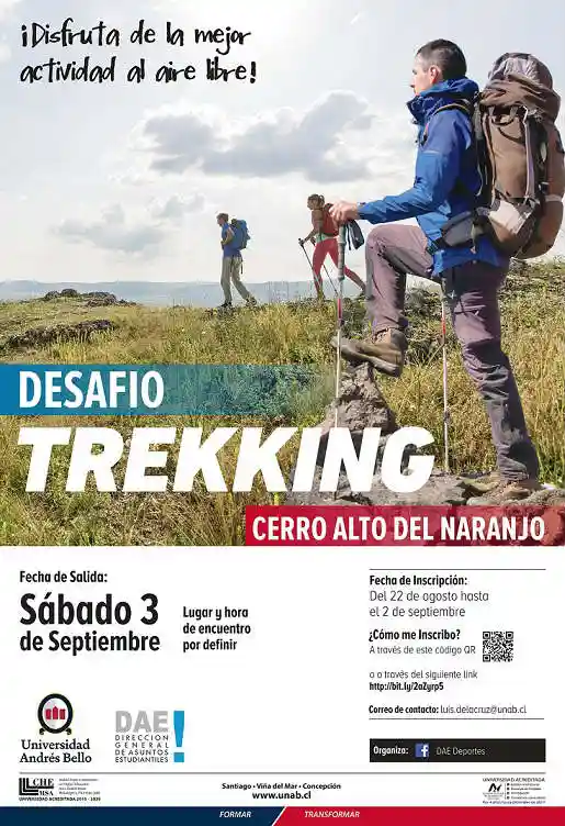 Desafío Trekking cerro Alto del Naranjo