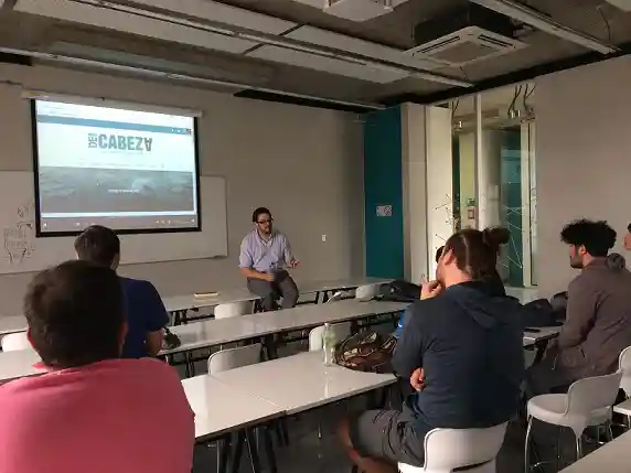 Patricio Hidalgo visitó Campus Creativo