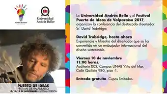 David Trubrige visita UNAB