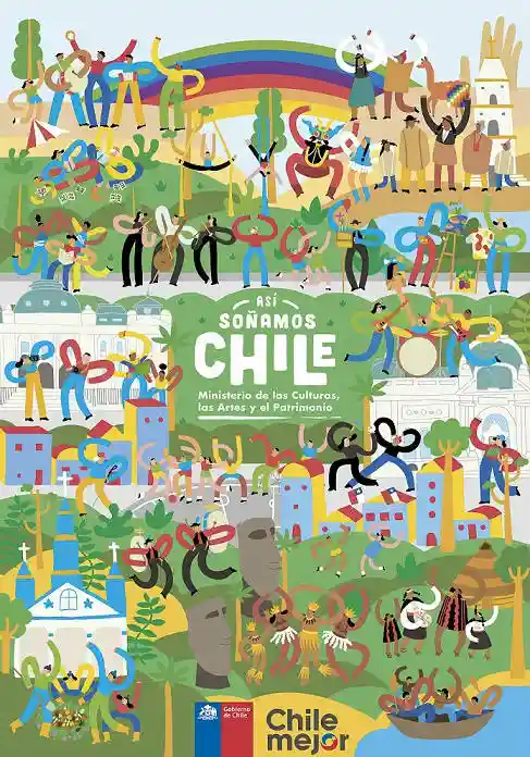 Docente de Campus Creativo realiza ilustraciones para promulgación de Ley del Ministerio de las Culturas