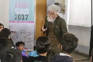 Charla Federico Sánchez en SIAD Estación Mapocho 2017