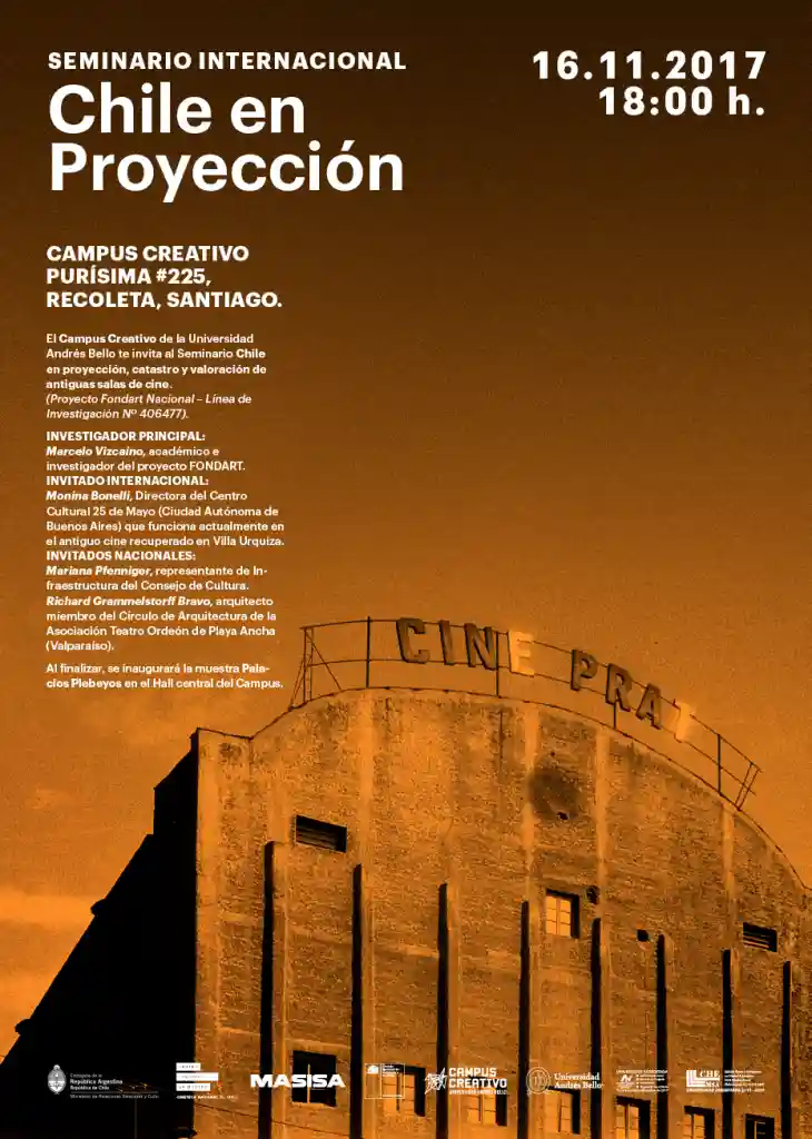 Docente de Campus Creativo presenta avance de su investigación “Chile en proyección”