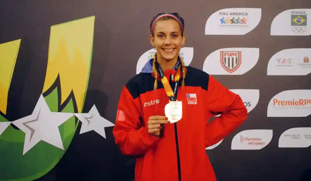 Isidora Jiménez gana medalla de oro en los Panamericanos Universitarios