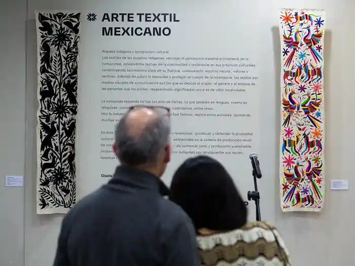 México llegó a Campus Creativo a través de su arte textil indígena