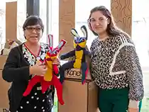 Alumnos de diseño buscan reducir residuos textiles a través de manada coaniquem
