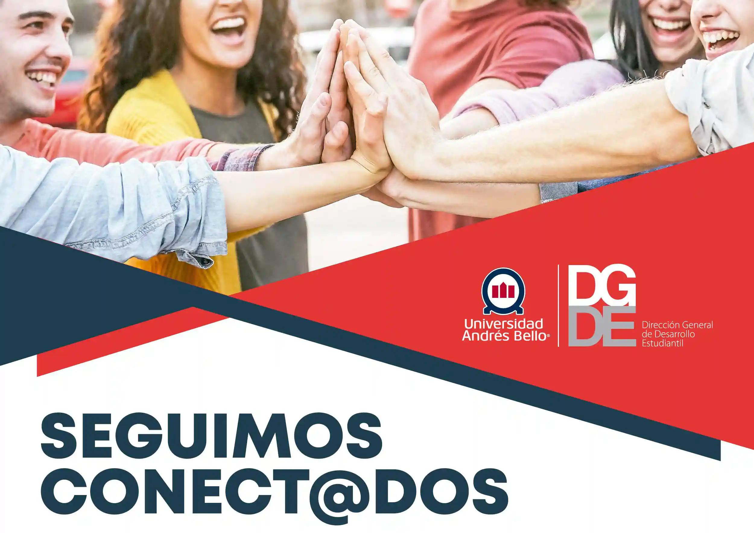 Sigue conectado con la Dirección General de Desarrollo Estudiantil