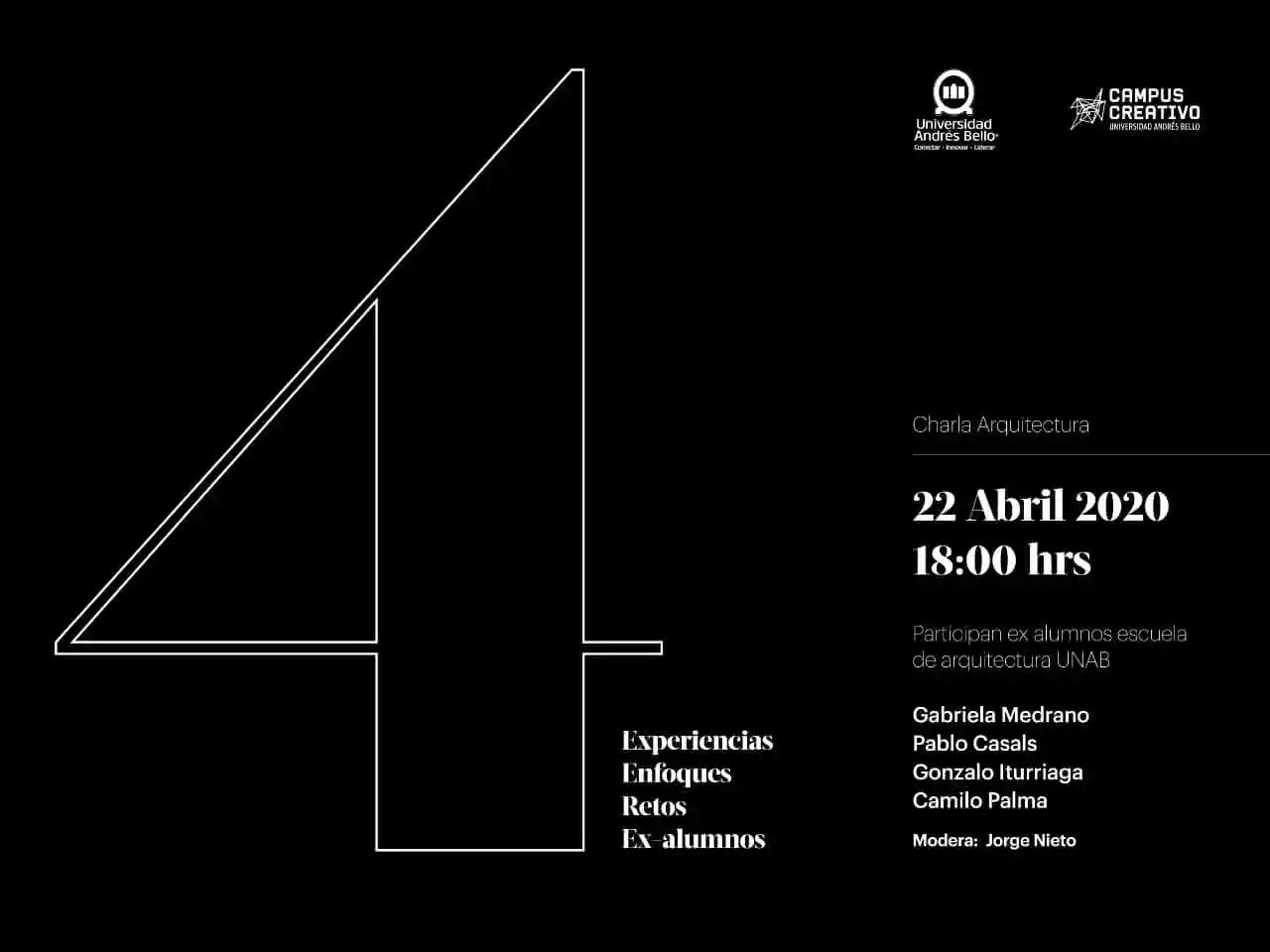 Exalumnos UNAB realizarán charla online sobre Arquitectura