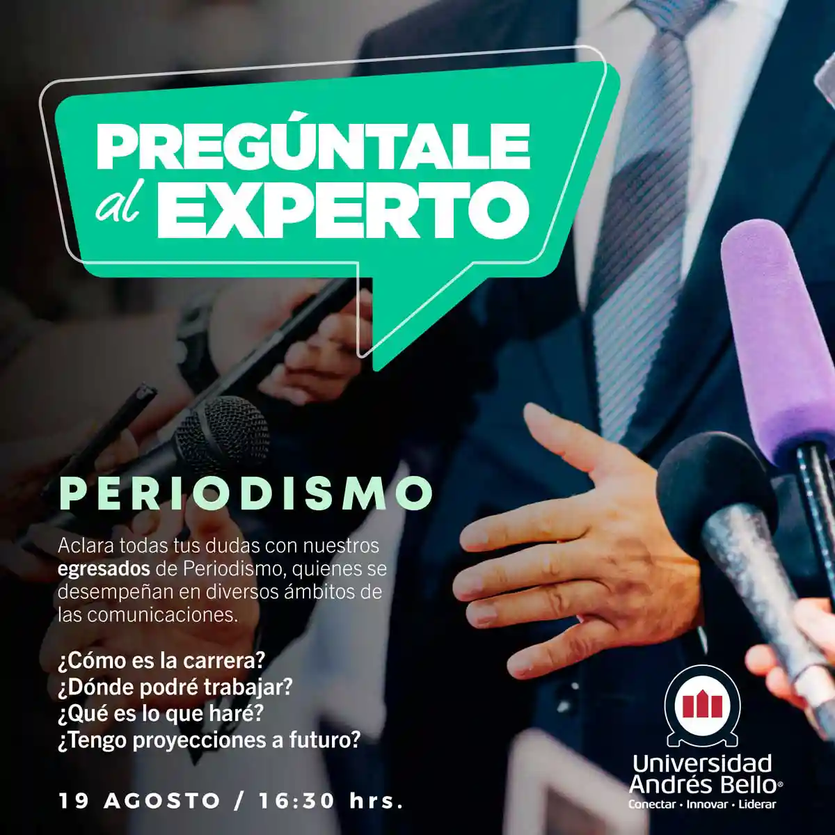 Pregúntale al Experto: Soy Periodista de UNAB