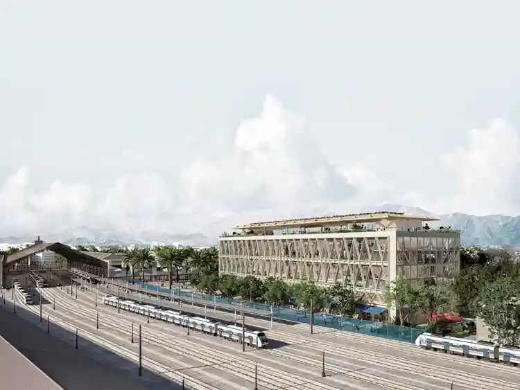 UMWELT, PRODUCTORA y LANDMRX transformarán el emblemático edificio en Estación Central para EFE Trenes de Chile
